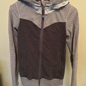 Size 2 Lululemon multi-grey hoodie